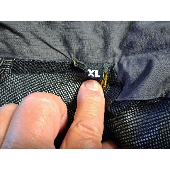 CAT Hooded Jacket Men's XL Black Softshell Cat Work Wear Utility Outdoors - Picture 5 of 16